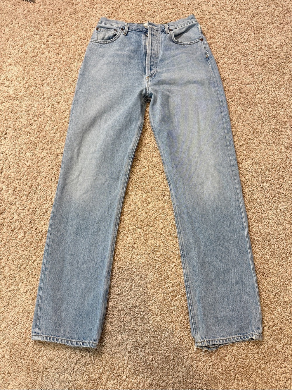 Agolde 90'S PINCH WAIST HIGH RISE STRAIGHT Size 28 - Picture 7 of 16